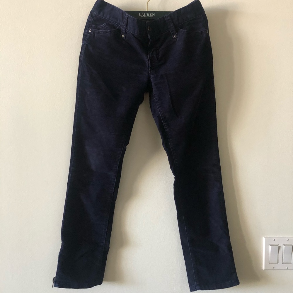 Limited edition Gap navy corduroy pants